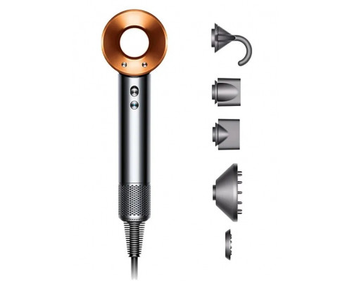 Фен Dyson Supersonic HD08 1600/1380 Вт, никель/медь, в подарочном кейсе,IN вилка