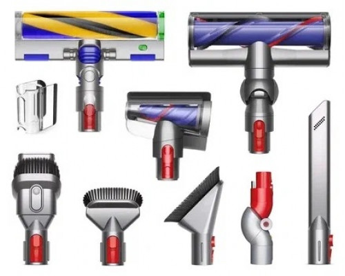 Вертикальный пылесос Dyson V12 Detect Slim Total Clean Extra (SV20), yellow/nickel